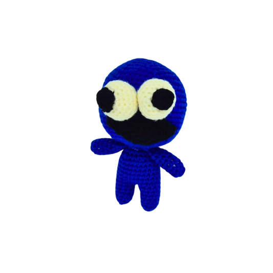 Cookie Monster Knitted Crochet Doll