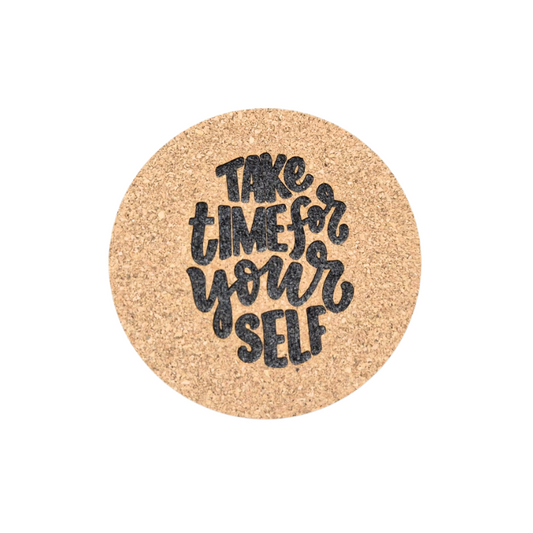 Personalised Cork Coaster (Laser Engraved)