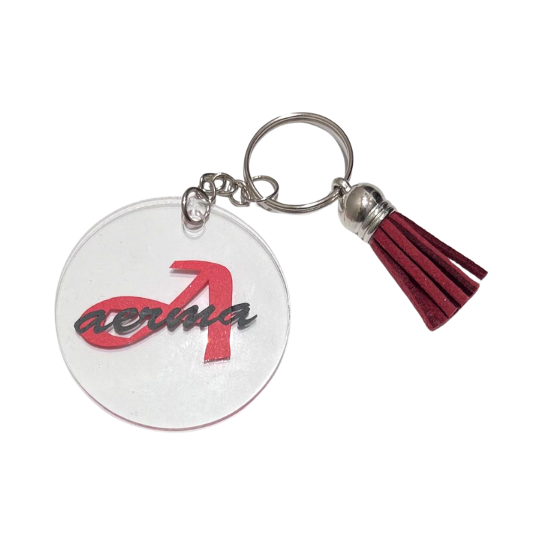 Personalised Acrylic Keychain (Round)