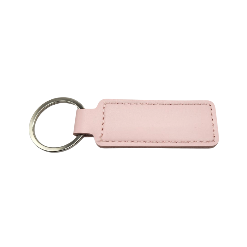 Personalised PU Leather Keychain (Laser Engraved)