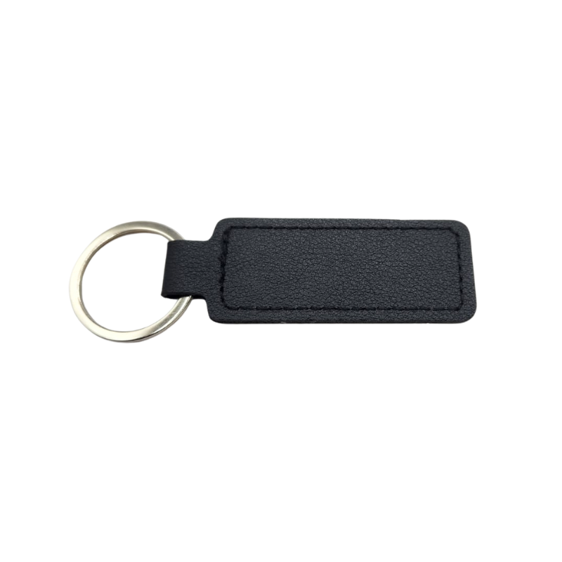 Personalised PU Leather Keychain (Laser Engraved)