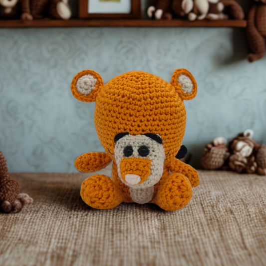 Tigger Knitted Crochet Doll